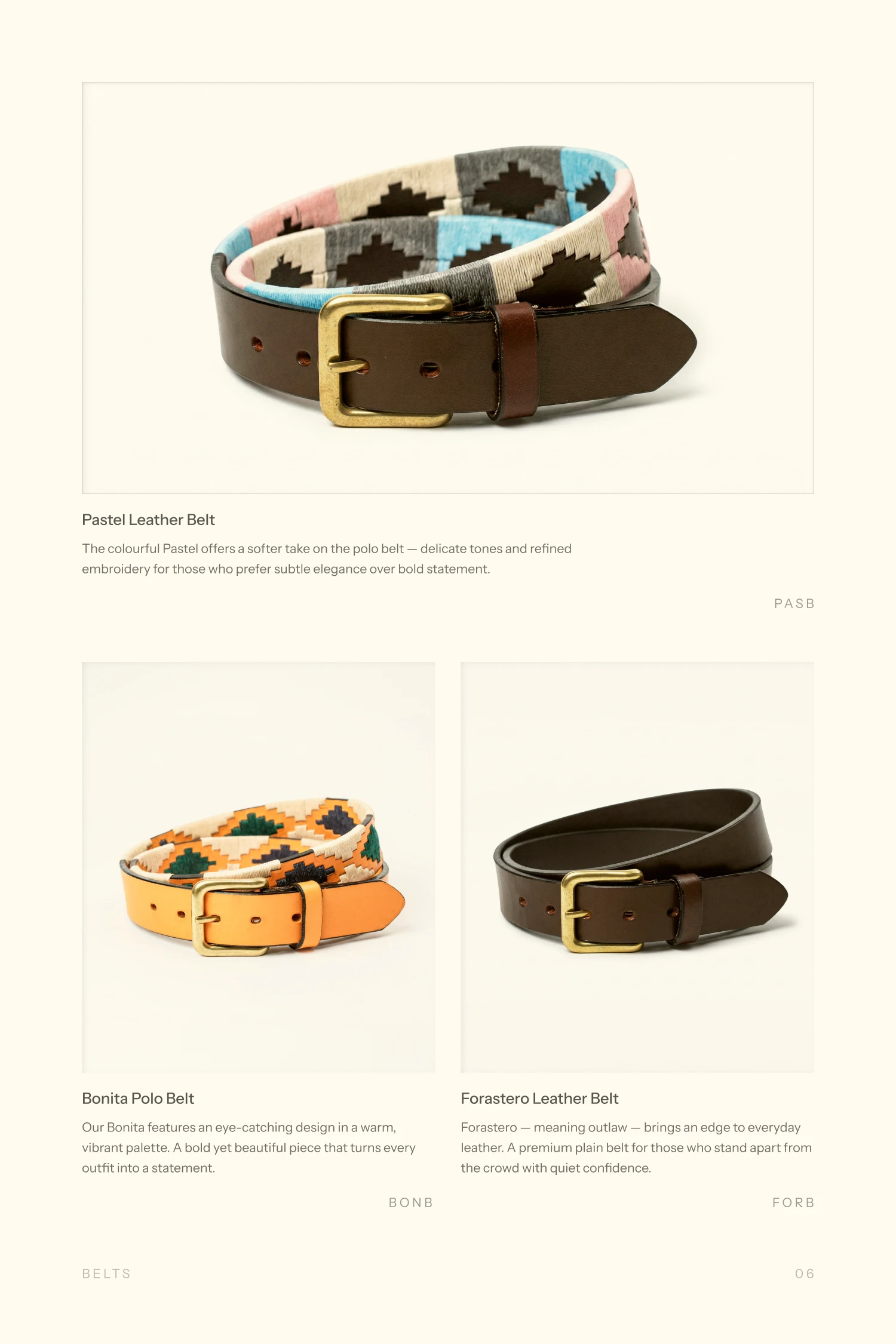 Gaucho House catalog page 11