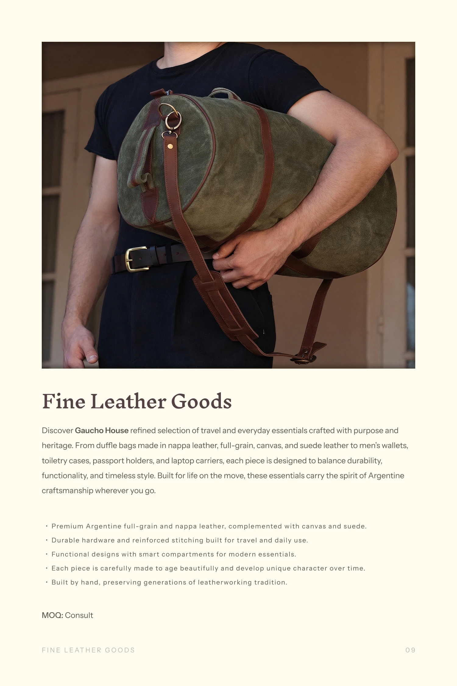 Gaucho House catalog page 14