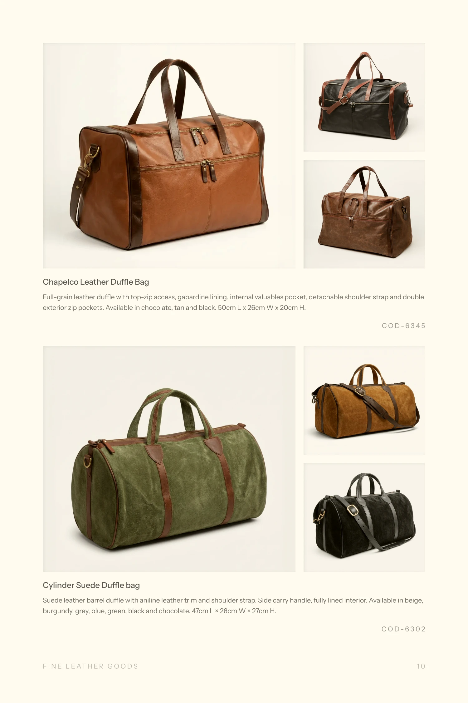 Gaucho House catalog page 15