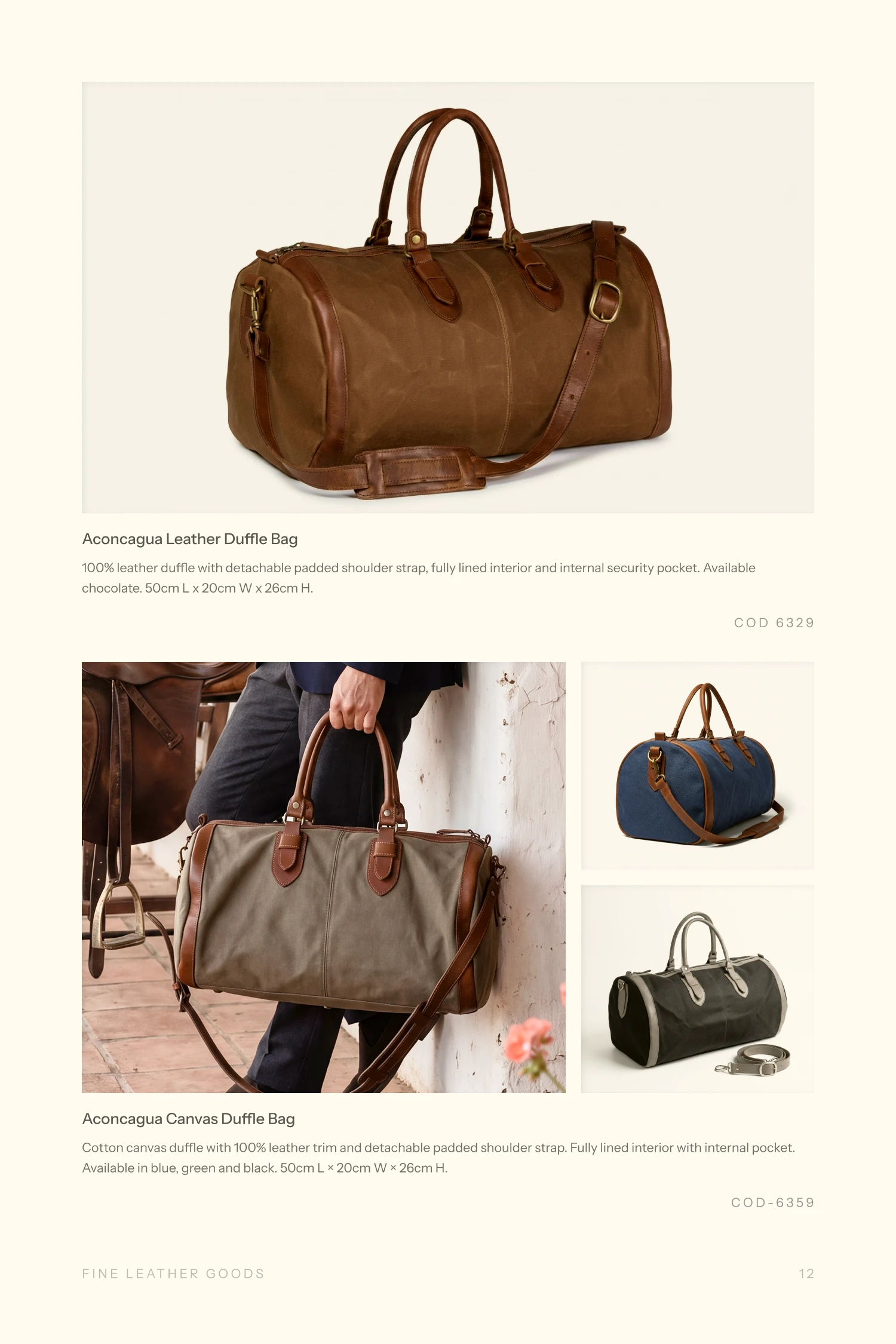 Gaucho House catalog page 17